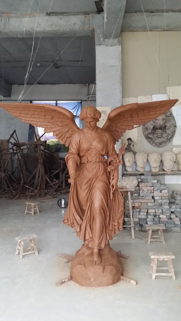 Bronze Angel Statues For American Customer