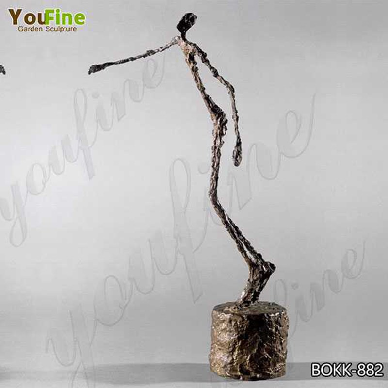 Metal Sculpture Bronze Walking Man Sculpture-youfine sculpture