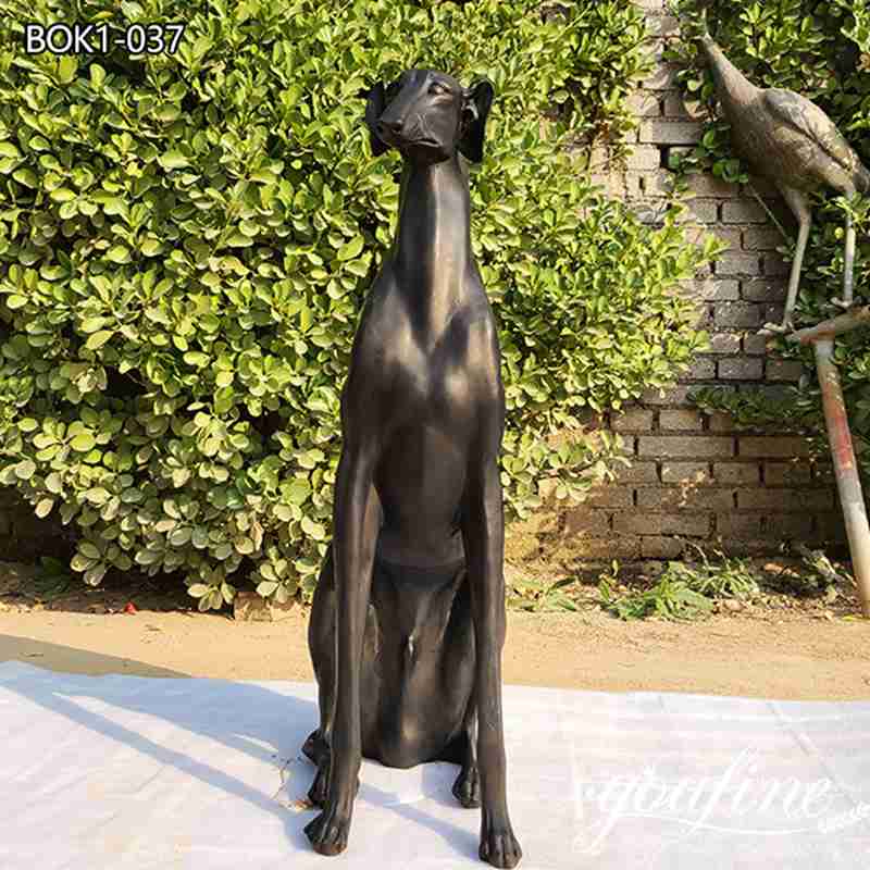 bronze greyhound statue, manufacturer