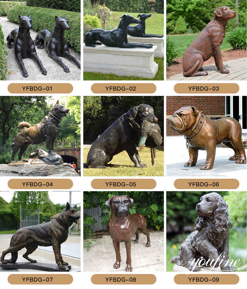 greyhound statue outdoor, manufacturer