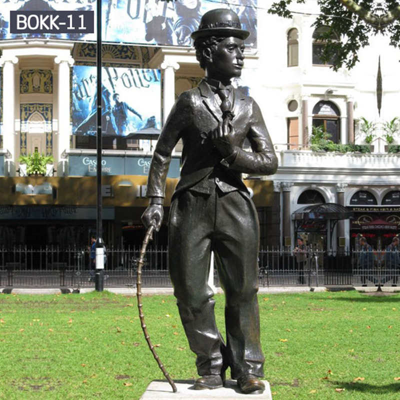 Charlie Chaplin bronze statue for sale