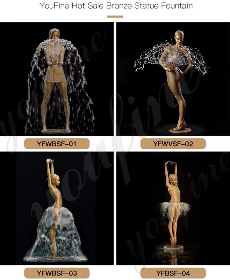 dancer fountains