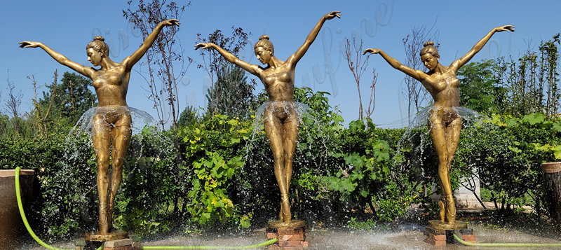 dancing girl fountain