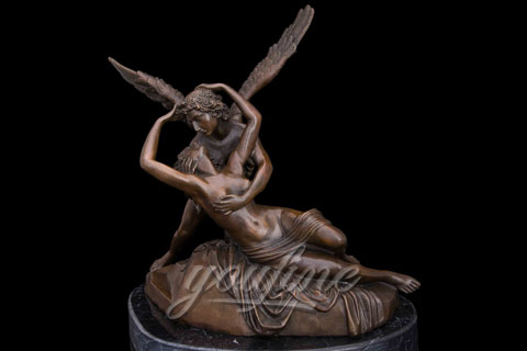 Hot Sale Classical Famous Cupid and Psyche Bronze Statue