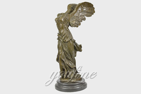 Outdoor Famous Bronze Victory Goddess Sculpture for Sale